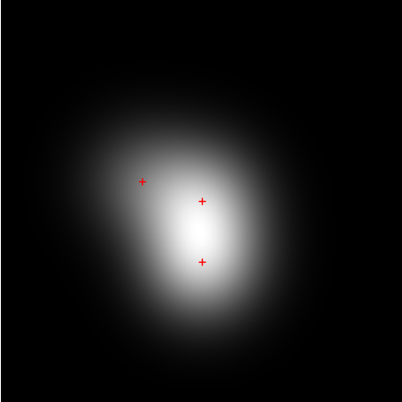 Illustration of blended star images.