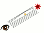 Deflection of light by a star with a planet